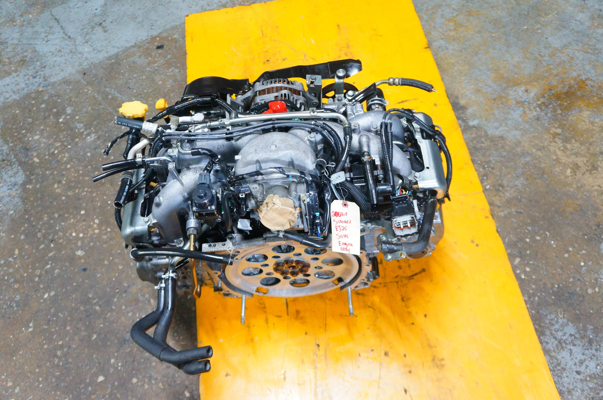 0609 SUBARU IMPREZA FORESTER LEGACY EJ25 2.5L SOHC ENGINE JDM EJ25 5