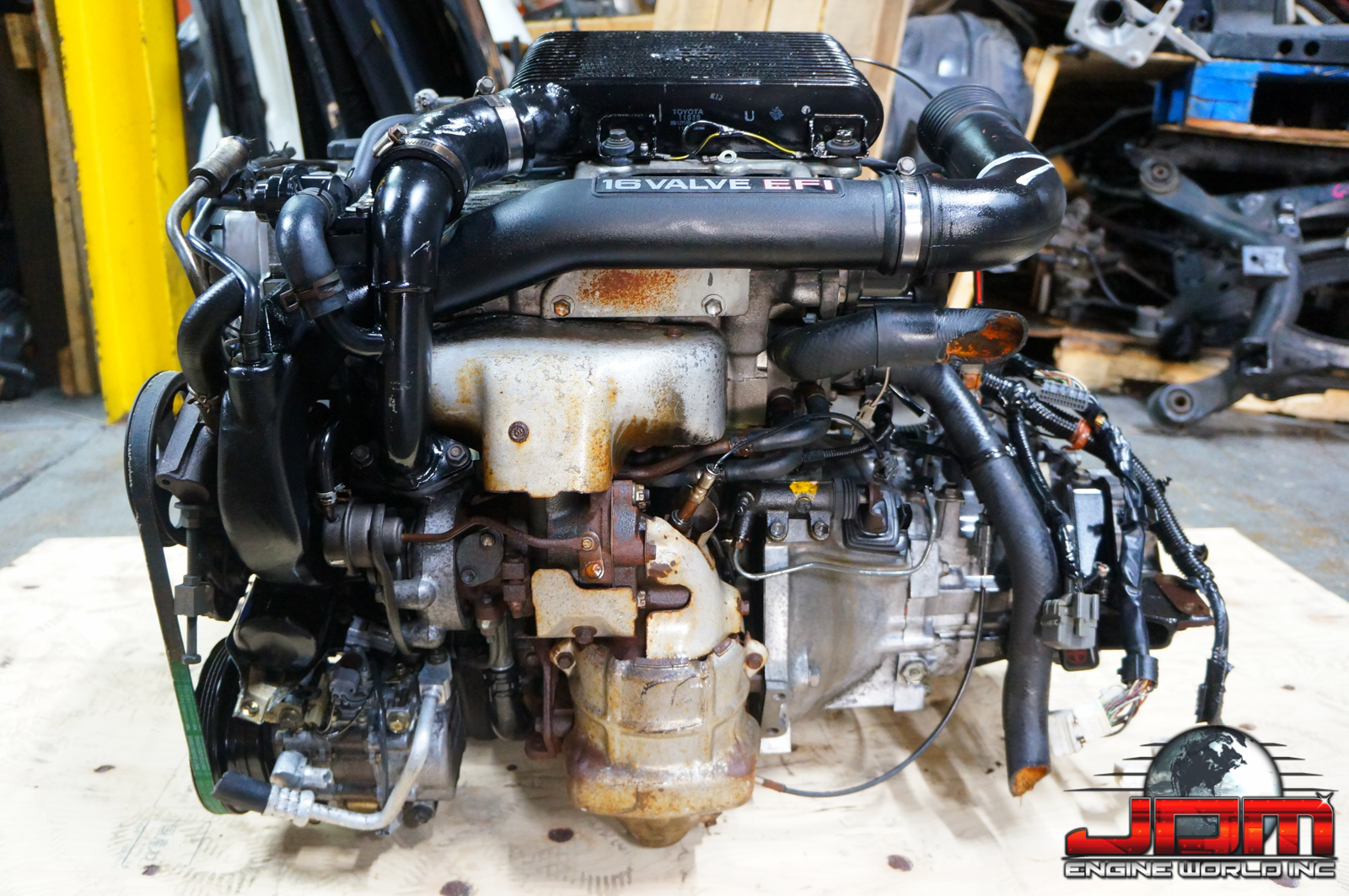 Двигатель toyota 4e