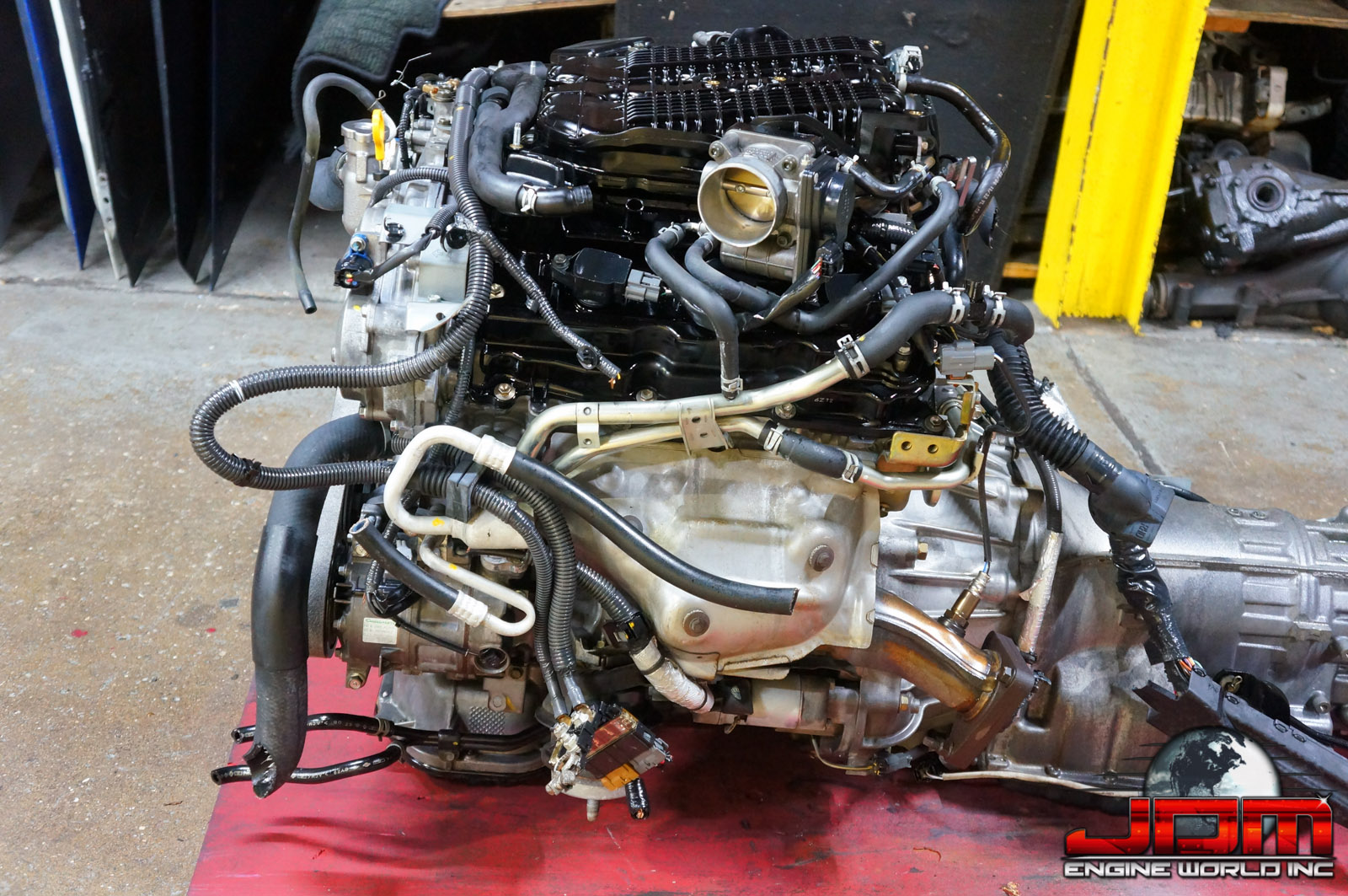 JDM 07-09 NISSAN 350Z INFINITI G35 VQ35HR 3.5L V6 ENGINE RWD AUTOMATIC TRANS