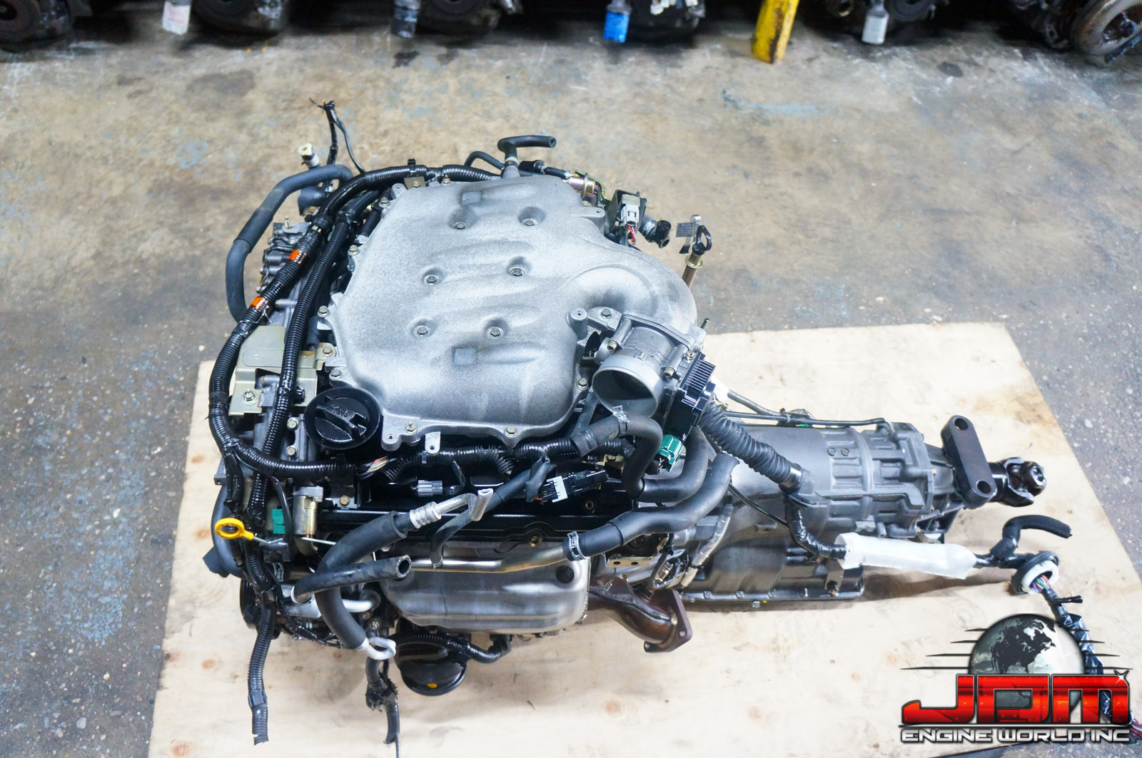 03 04 05 06 NISSAN 350Z INFINITI G35 VQ35DE ENGINE AUTOMATIC TRANS 3.5L
