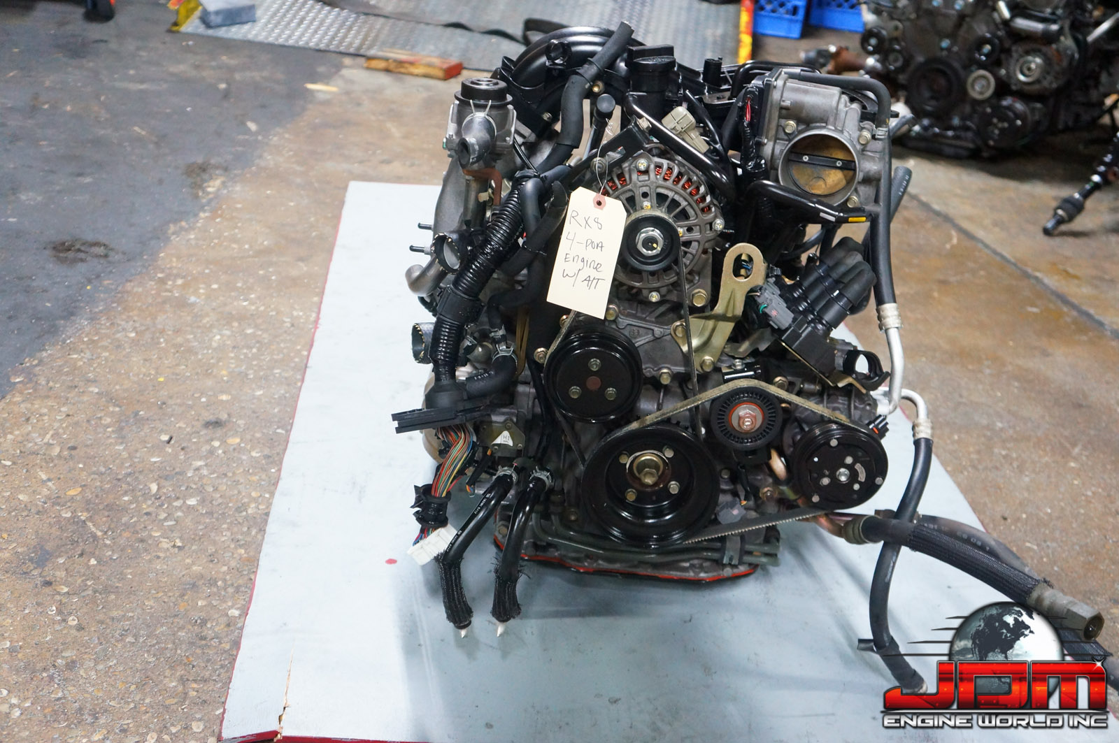 04-08 Mazda Rx8 1.3L 4-Port Rotary Engine Automatic Transmission JDM 13B