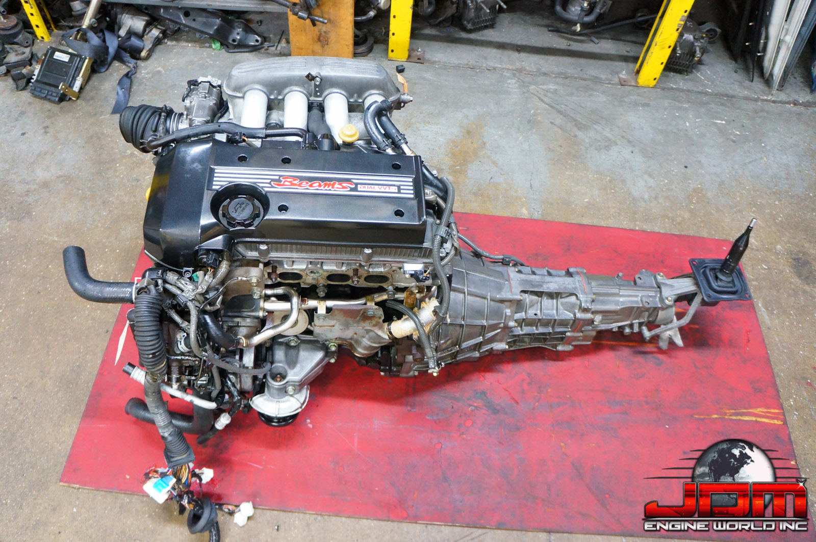 JDM TOYOTA 3SGE BEAMS VVTI ENGINE WITH 6 SPEED RWD TRANS ALTEZZA IS300 3S-GE