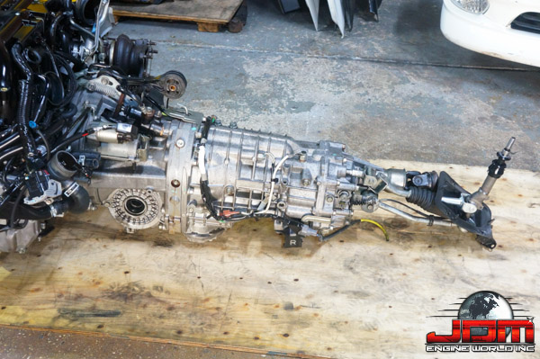 SUBARU LEGACY GT SPEC B ENGINE 6 SPEED TRANSMISSION 07-09 DUAL AVCS DOHC TURBO 2.5L REPLACEMENT ENGINE JDM EJ20X