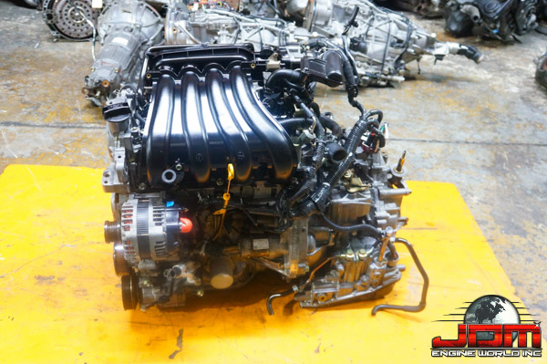 JDM 2007-2012 NISSAN VERSA MR18 1.8L DOHC ENGINE WITH CVT AUTOMATIC TRANSMISSION