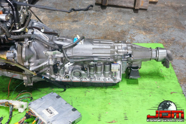 JDM TOYOTA 1JZGTE VVTI 2.5L TURBO ENGINE FRONT SUMP 1JZ MOTOR TRANS WIRING ECU