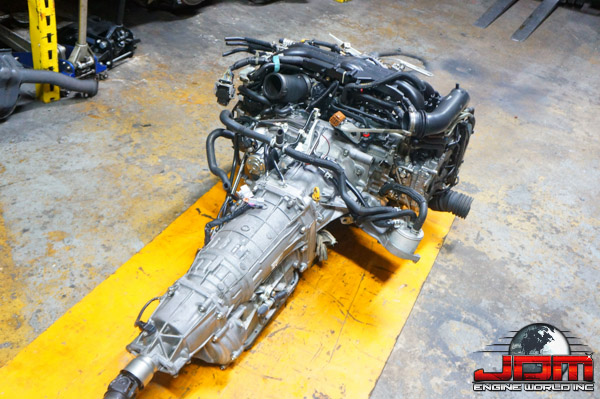 SUBARU LEGACY GT TURBO ENGINE AUTOMATIC TRANSMISSION 2007-2010 EJ20 2.0L TURBO JDM EJ20X