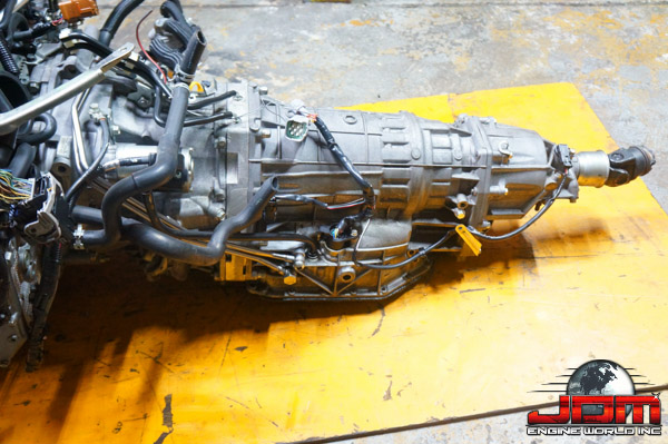SUBARU LEGACY GT TURBO ENGINE AUTOMATIC TRANSMISSION 2007-2010 EJ20 2.0L TURBO JDM EJ20X