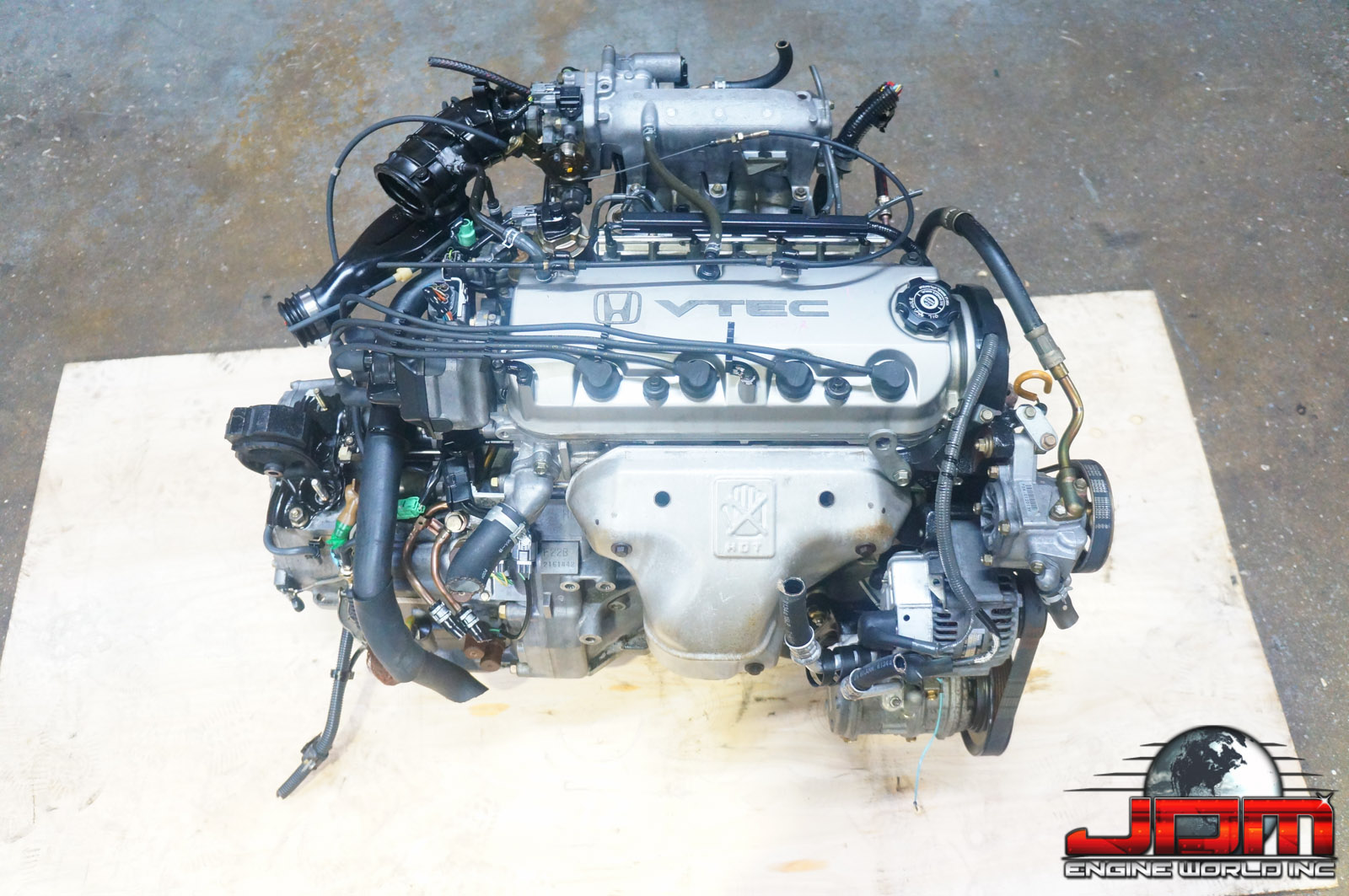 94-97 Honda Accord 2.2L Sohc 4-Cylinder Vtec Engine Automatic Trans JDM f22b