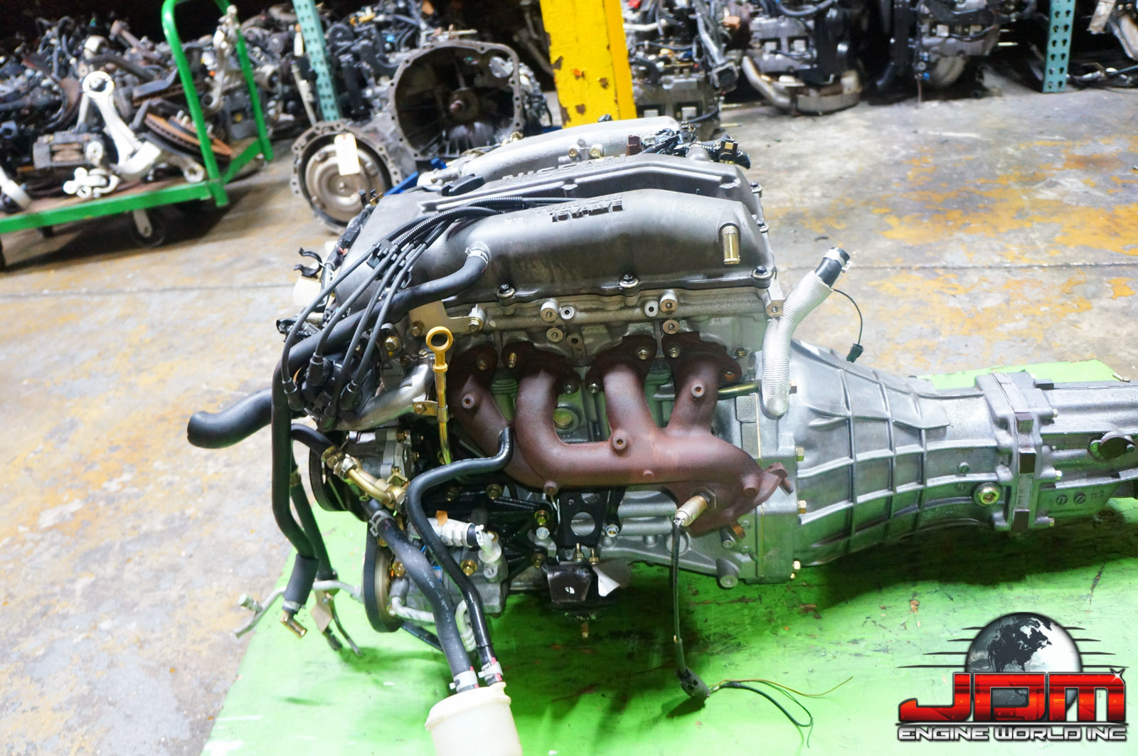 JDM Nissan Silvia 240SX SR20DE Engine M/T Transmission S14 2.0L NON TURBO Motor