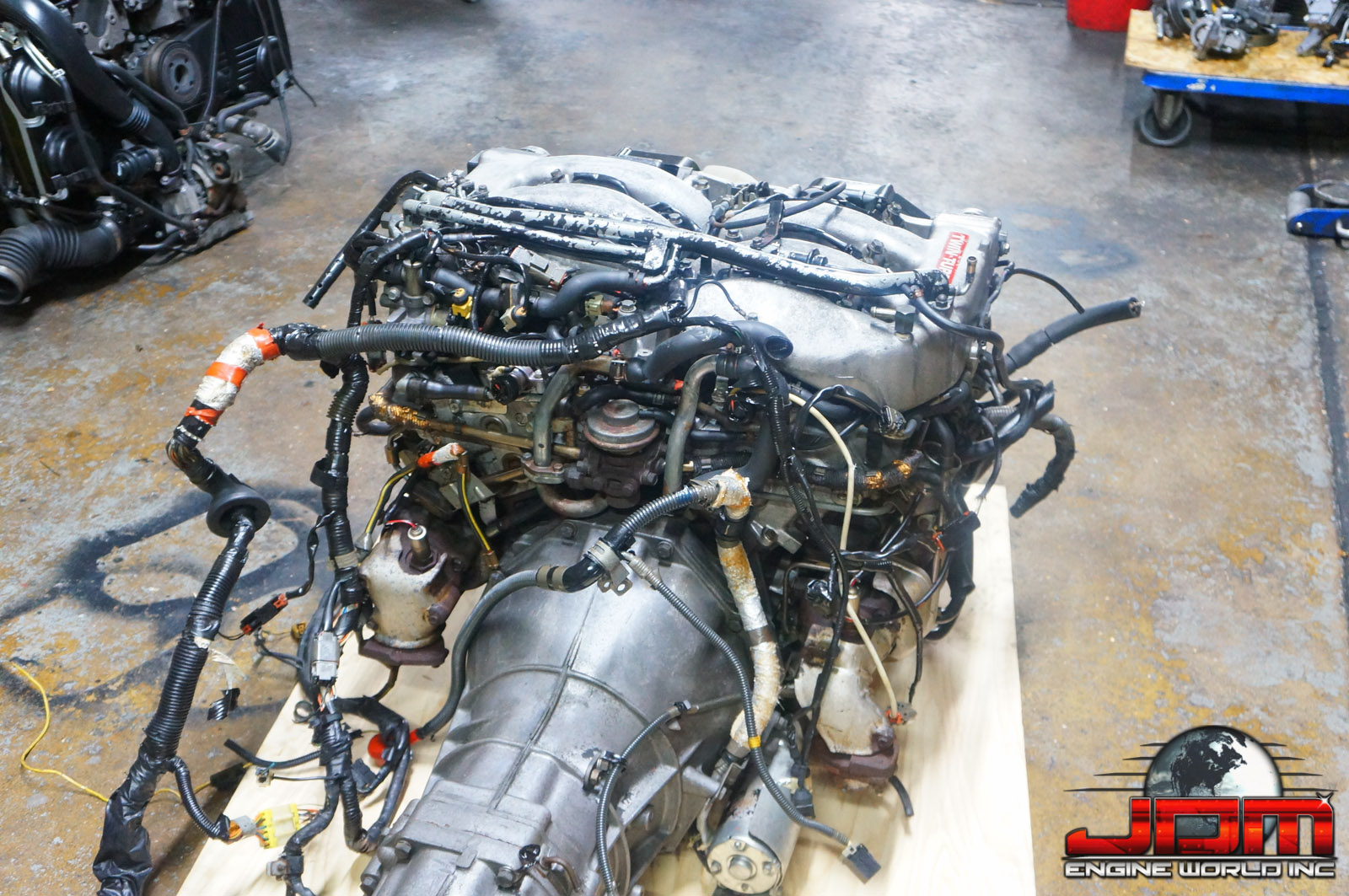 JDM Nissan 300ZX Twin Turbo Engine VG30TT Engine 5 Spd Manual Transmission Fairlady Z Motor VG30 VG30TT