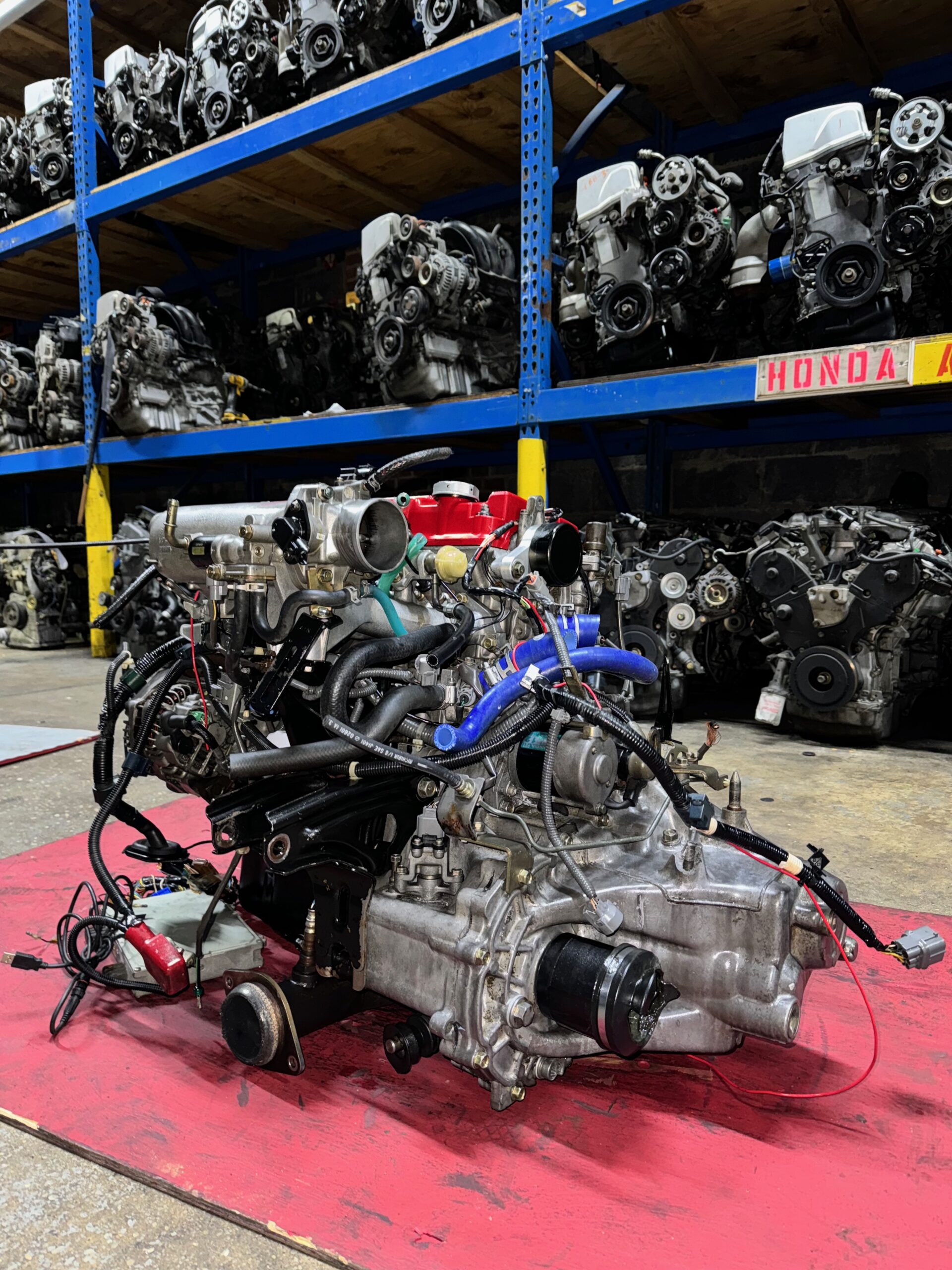 JDM 1997 Honda B18c GSR Engine With Manual Lsd Transmission Acura