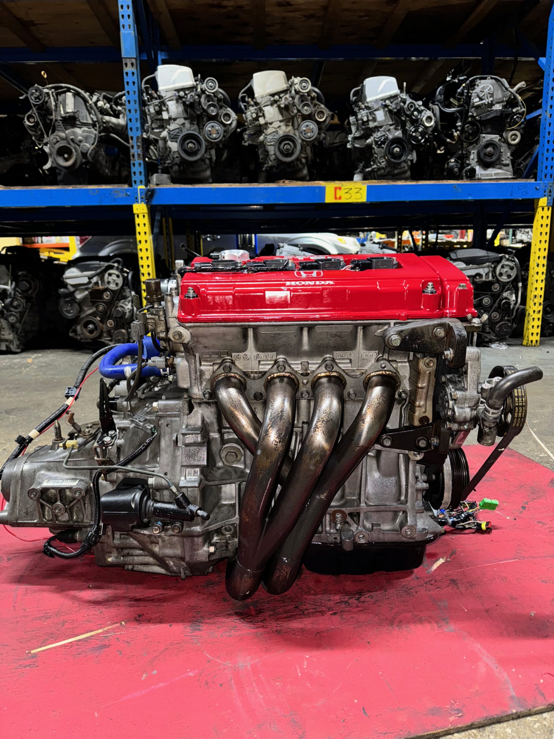 JDM 1997 Honda B18c GSR Engine With Manual Lsd Transmission Acura