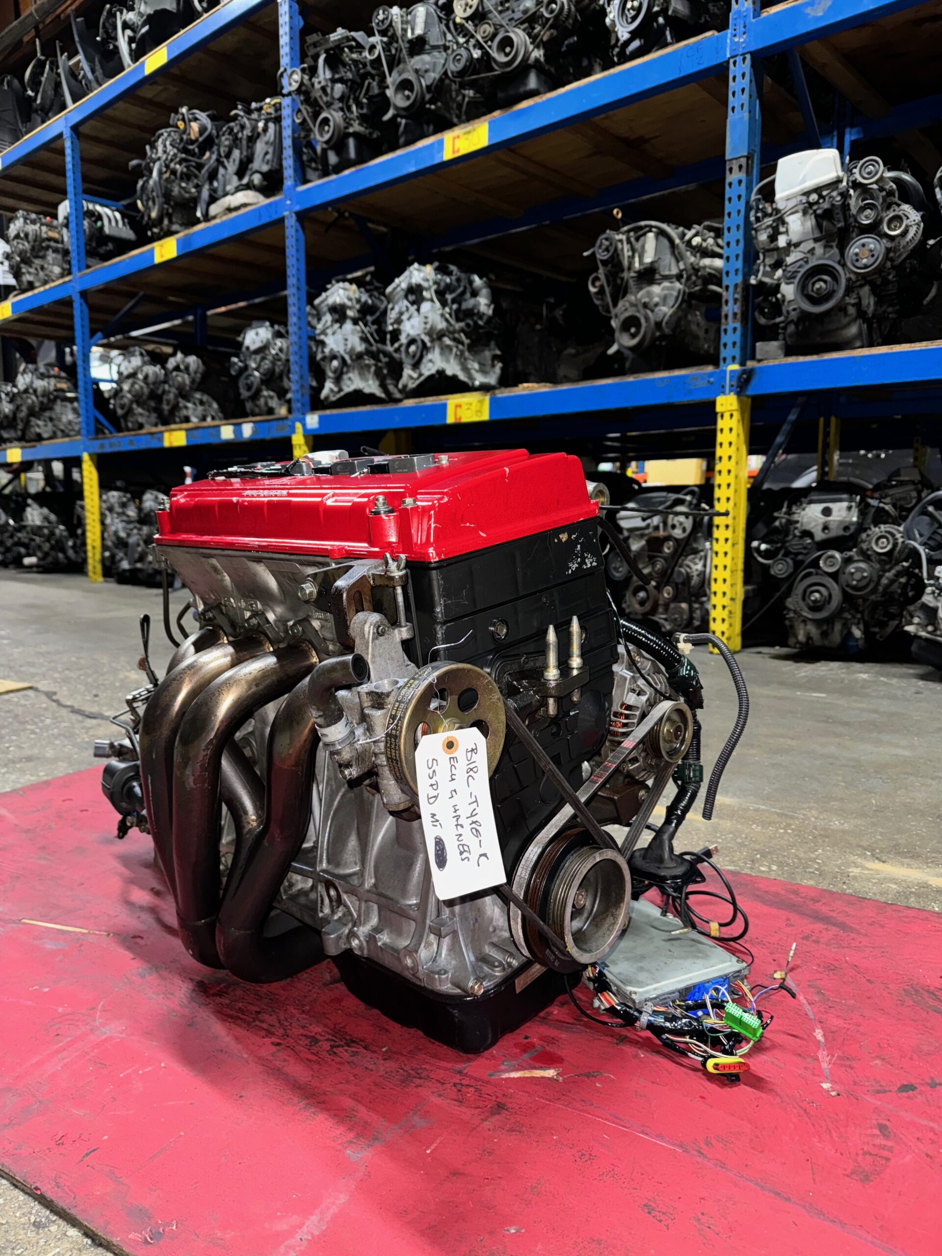 JDM 1997 Honda B18c GSR Engine With Manual Lsd Transmission Acura