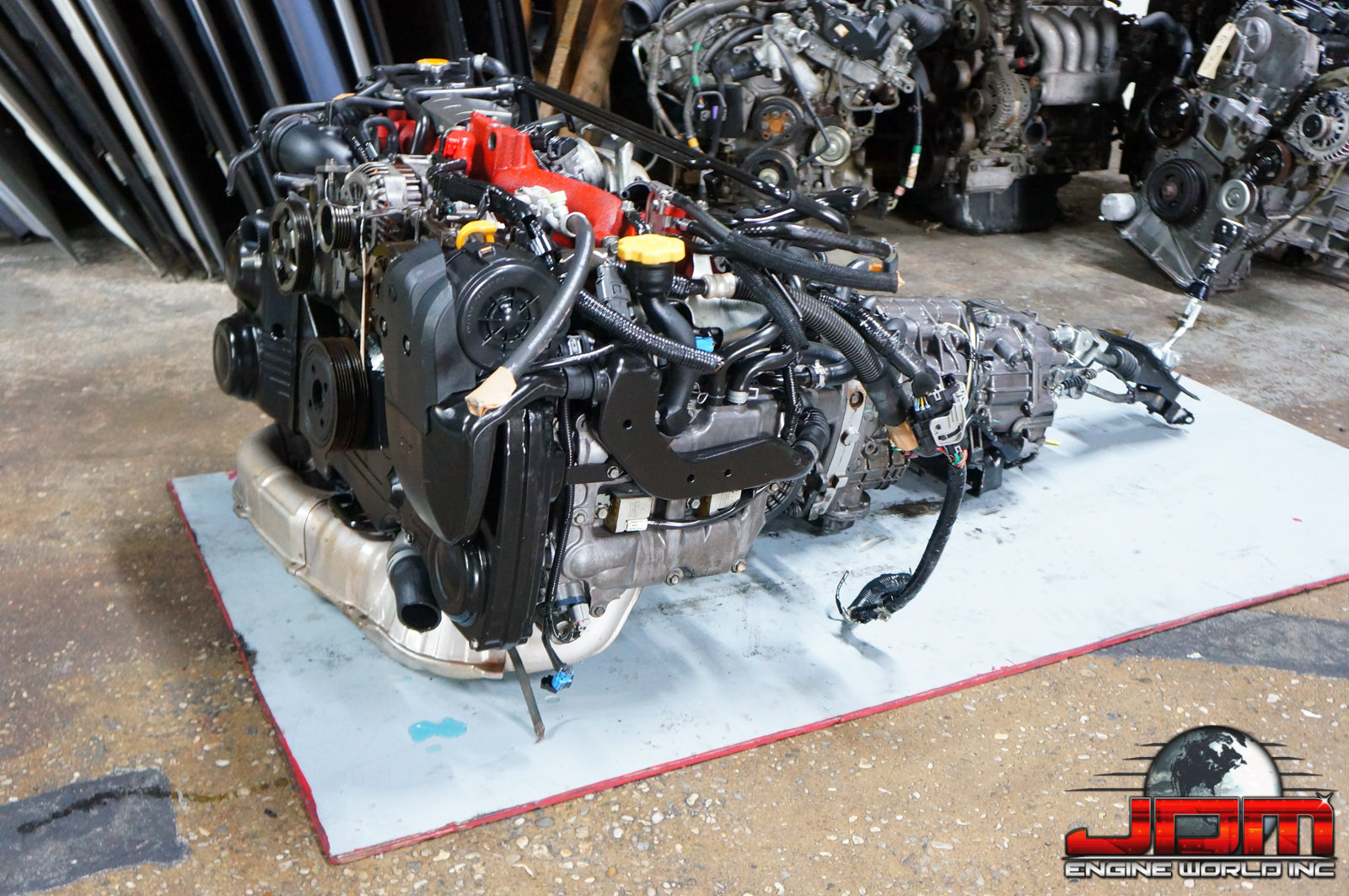 JDM 20082014 SUBARU WRX STI EJ207 ENGINE 6 SPEED TRANSMISSION TURBO