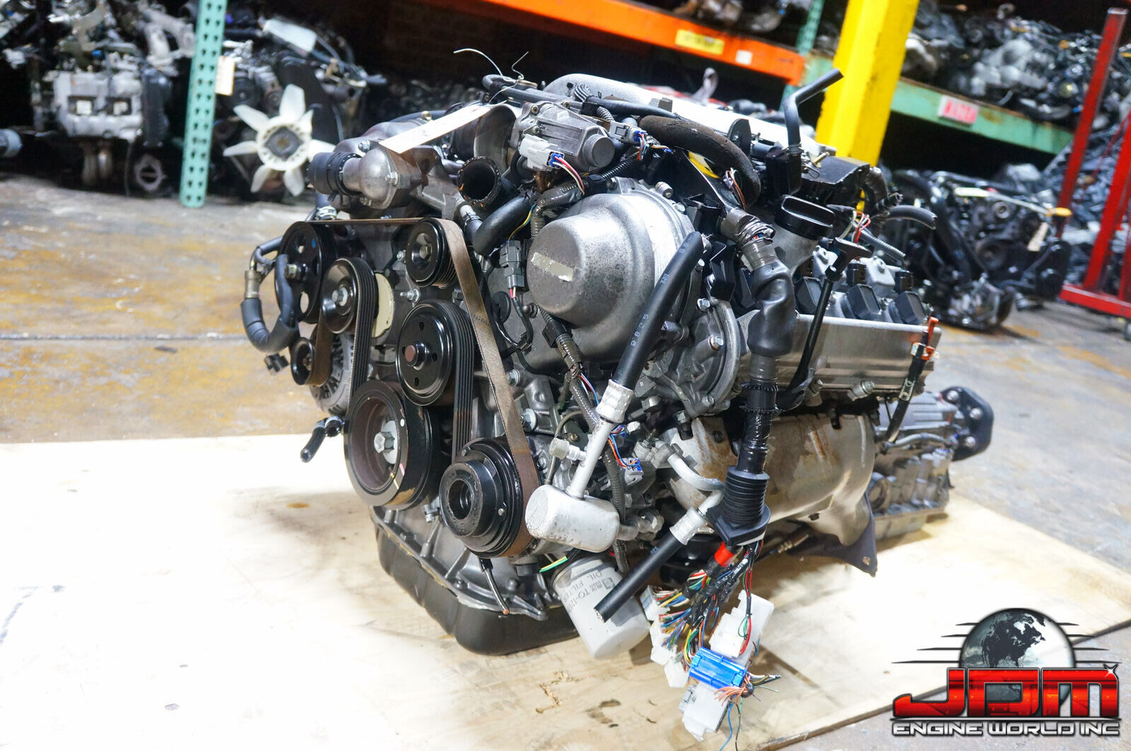 JDM Toyota 1UZ-FE 4.0L DOHC VVTi Engine Transmission Lexus GS400 LS400 MOTOR