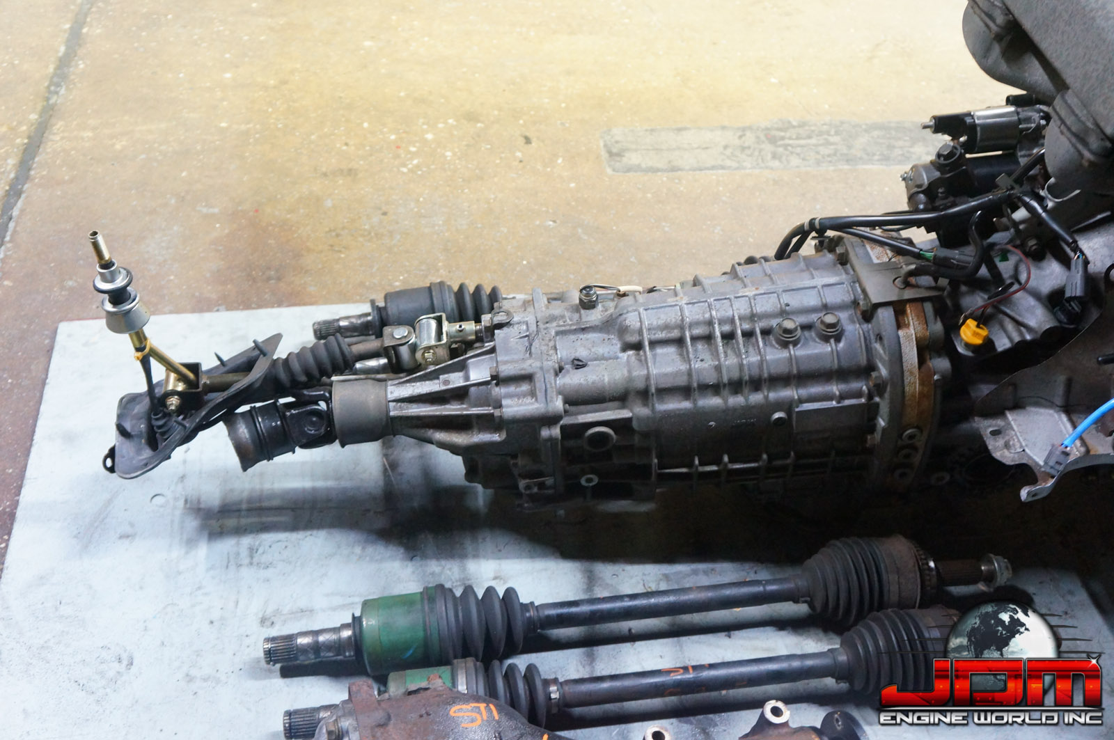 SUBARU FORESTER STi ENGINE 6 SPD TRANSMISSION 03-08 SG9 EJ25 2.5L DOHC COMPLETE